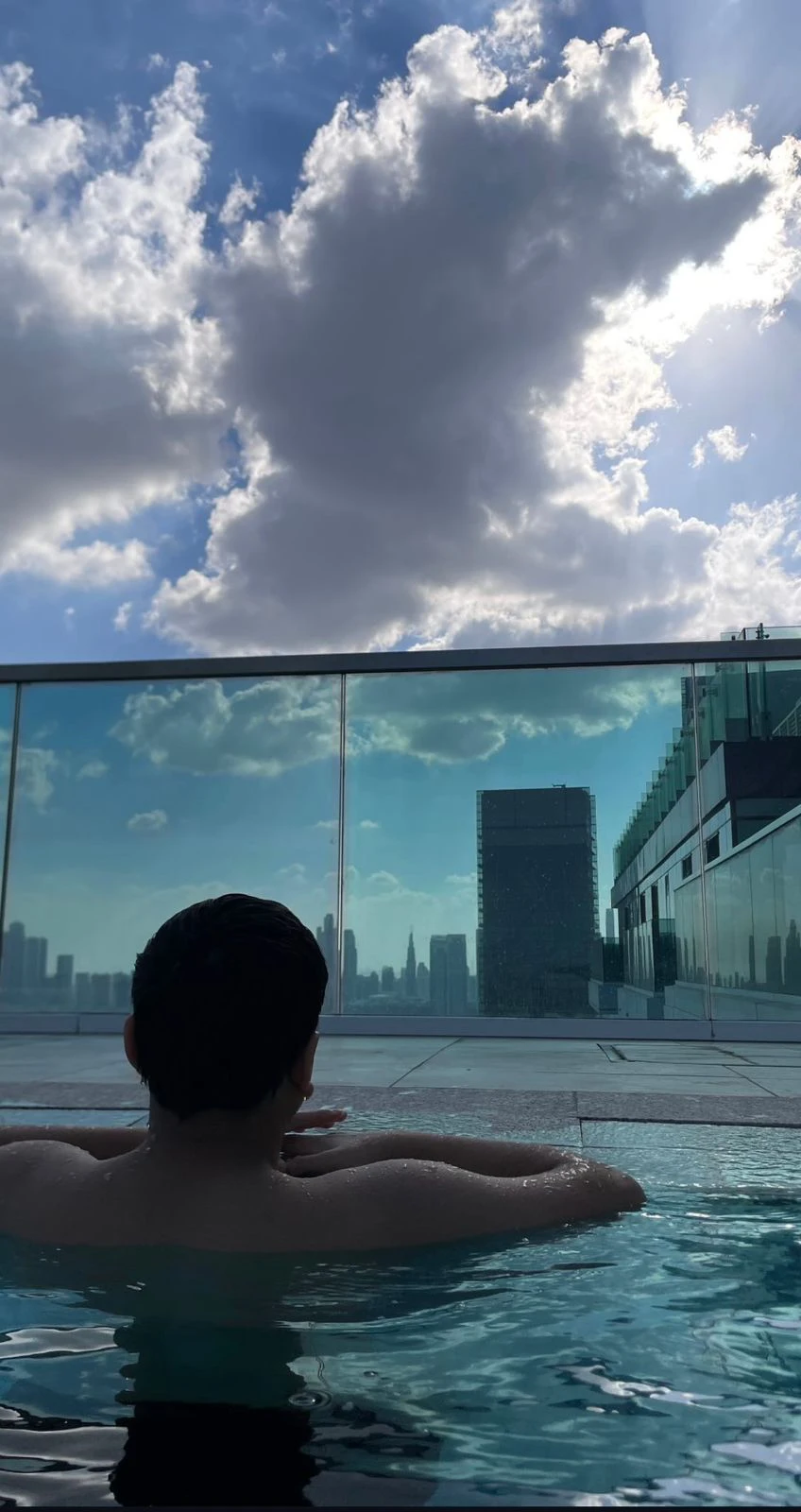 Rooftop pool